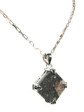 Luna de Plata I Lunar Meteorite Jewelry I Pendant