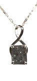 Infinite Love Moon Pendant I Lunar Meteorite Jewelry