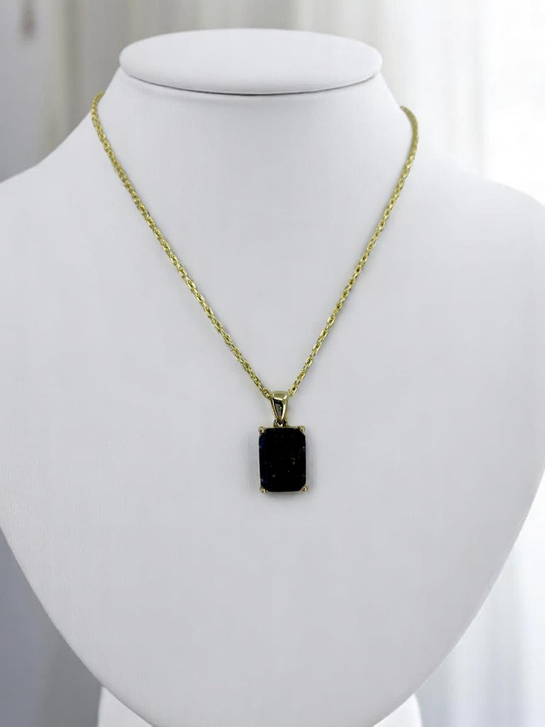 Mizuki Moon Pendant I Genuine Lunar Meteorite Necklace