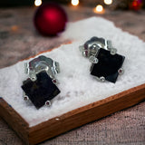 Mali Luna Earrings I Lunar Meteorite Jewelry