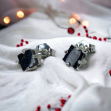 Mali Luna Earrings I Lunar Meteorite Jewelry
