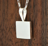 Beautiful Howardite HED Meteorite Pendant - Meteorite Jewelry - Sterling Silver