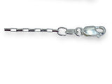 SILVER CHAIN - LINK STYLE  18" / 20" / 22" (Made in Italy)
