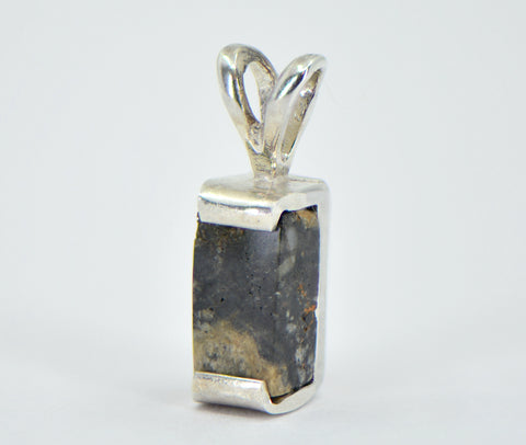 Lunar Meteorite Jewelry I The Moon Bar Necklace