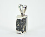 Lunar Meteorite Jewelry I The Moon Bar Necklace