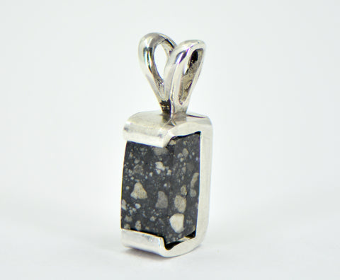 Lunar Meteorite Jewelry I The Moon Bar Necklace