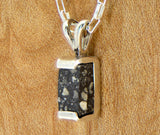 Lunar Meteorite Jewelry I The Moon Bar Necklace
