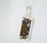 IMILAC Pallasite Meteorite Jewelry I Pallasite Pendant