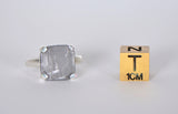 Etched HENBURY Meteorite Ring I Size 5.75 - Meteorite Jewelry