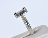 Beautiful Etched MUONIONALUSTA Meteorite Ring I Size 7.75 - Meteorite Jewelry