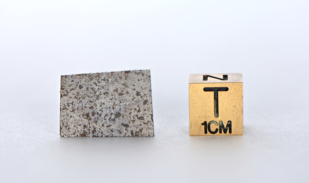 NWA 4874 (3.45g) Brachinite Meteorite Partial Slice IMCA
