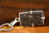 Keeler Lunar Necklace I 925 Silver Meteorite Pendant Jewelry