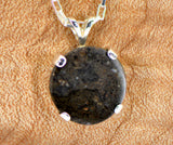 Lunar Meteorite Jewelry I Lúa Chea Pendant