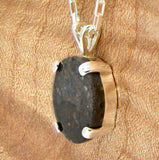 Lunar Meteorite Jewelry I Lúa Chea Pendant