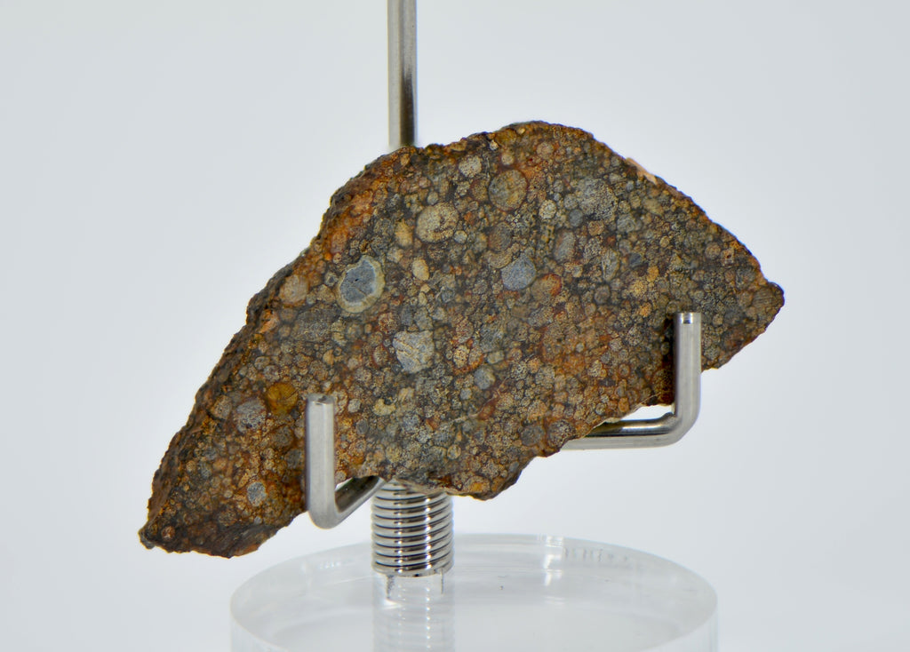 K2 ジオメトリック　148 3.44g LL3.00 Unequilibrated Primitive Chondrite Slice – Top