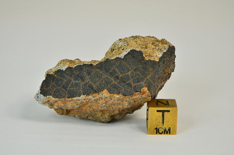 41.7g Unclassified HED Meteorite | Fragment with flow lines and crust