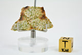 3.15g Al Bir Lahlou 001 I Ungrouped Achondrite Meteorite Slice