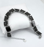Le Visitatrici Lunar Bracelet - Genuine Lunar Meteorite Jewelry