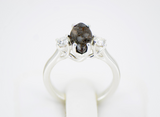 Stella Gemella I Lunar Meteorite Ring I Size 7 I Meteorite Jewelry