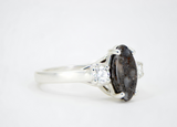 Stella Gemella I Lunar Meteorite Ring I Size 7 I Meteorite Jewelry