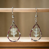 Libyan Desert Glass Pendant & Earring Set- Only Set Available!