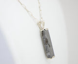 MUONIONALUSTA meteorite pendant I Sterling Silver Necklace - Meteorite Jewelry