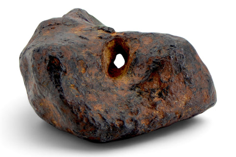 8.18g AGOUDAL Iron Meteorite with natural hole I IIAB Iron
