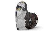 18.36g SEYMCHAN Meteorite Heart Beautiful Pallasite Slice