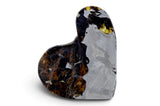 18.36g SEYMCHAN Meteorite Heart Beautiful Pallasite Slice