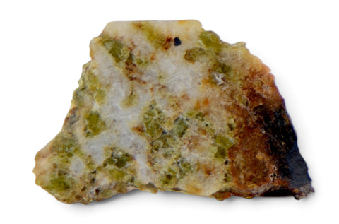 0.46g Al Bir Lahlou 001 I Ungrouped Achondrite Meteorite Slice