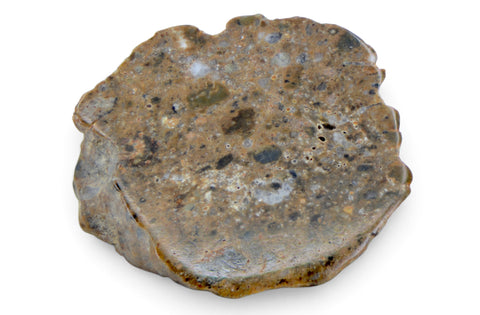 3.35g Lunar Meteorite beautiful end piece I NWA 14041