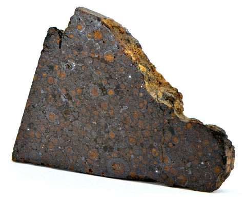 17.58g CR2 Carbonaceous Chondrite Meteorite Slice I NEA 111