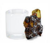 1.56g Golden Pallasite Meteorite slice