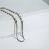 SILVER CHAIN - ROUND STYLE  18" / 20" / 22" (Made in Italy)