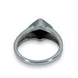 Moon Ring- Genuine Lunar Meteorite Jewelry - Size 7