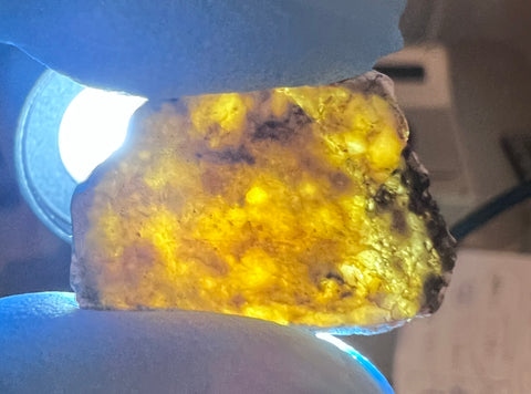 0.81g TOUAT 005 Lunar Meteorite Slice