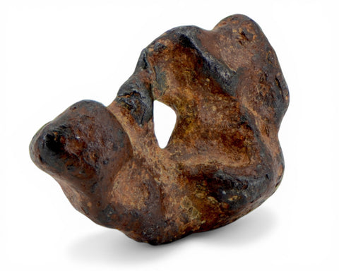 2.85g AGOUDAL Iron Meteorite with Natural Hole I IIAB IRON