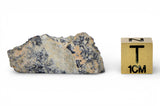 4.05g Lunar Fragmental Breccia Meteorite end piece I NWA 17581