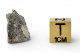 4.05g Lunar Fragmental Breccia Meteorite end piece I NWA 17581