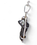 SIKHOTE-ALIN Meteorite Pendant - Meteorite Jewelry - Sterling Silver