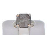 Etched HENBURY Meteorite Ring I Size 6 - Meteorite Jewelry