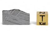 9.15g SEYMCHAN Meteorite Slice I Beautiful Widmanstatten pattern