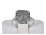 Beautiful Etched MUONIONALUSTA Meteorite Ring I Size 7.75 - Meteorite Jewelry
