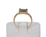 Moon Ring - Genuine Lunar Meteorite Jewelry - Size 6.75 - 7