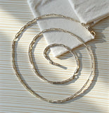 SILVER CHAIN - LINK STYLE  18"