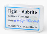 0.354g Aubrite Meteorite fragment - TIGLIT I 2021 Observed Fall