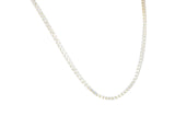 SILVER CHAIN - WHEAT GRAIN STYLE  20"