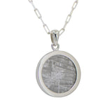 Beautiful GIBEON meteorite pendant I Sterling Silver Necklace - Meteorite Jewelry