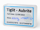 0.245g Aubrite Meteorite fragment - TIGLIT I 2021 Observed Fall