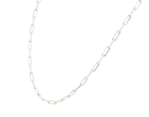 SILVER CHAIN - LINK STYLE  18"
